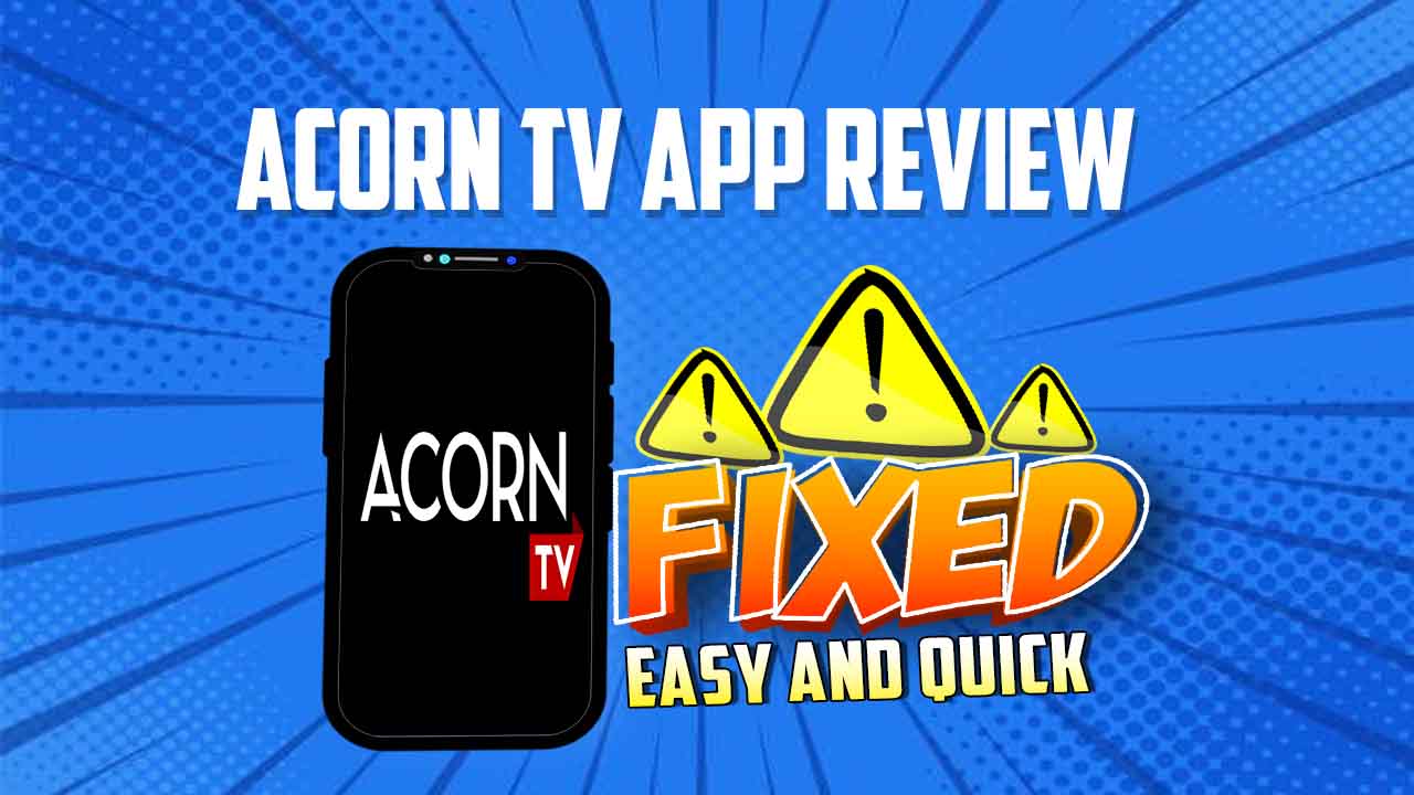Acorn Tv App Review